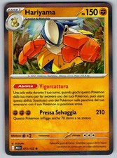 Hariyama 073/132 Holo Megaevoluzione Carta Pokémon ITA NM