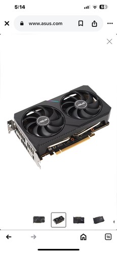 ASUS Dual Radeon RX 6500 XT OC Edition 4GB GDDR6 64-Bit Grafikkarte Gaming NEU - Bild 2 von 18