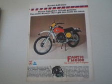 advertising Pubblicità 1977 FANTIC CABALLERO 125 RC REGOLARITA' COMPETIZIONE