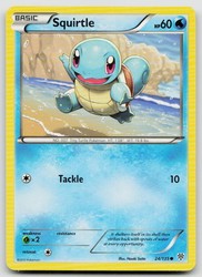 Squirtle 24/135 Plasma Storm Common
