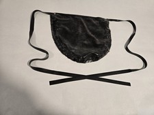 New Allurebound Black Latex Apron