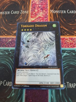 Yugioh Tornado Dragon DUDE-EN019 Ultra Rare 1st Edition Near Mint