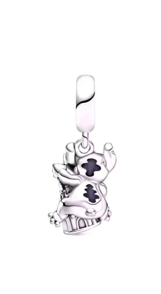 Pandora Disney Stitch Charm-Anhänger mit Schloss - Bild 3 von 3
