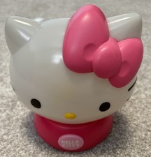 Lámpara de luz nocturna Hello Kitty LED rosa estrella arco iris niños 2011 funcionando