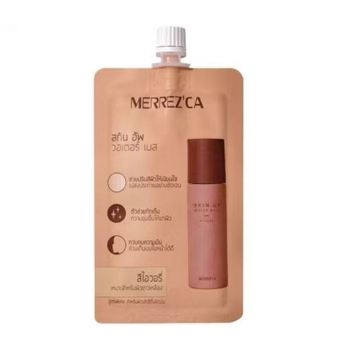 3 Sachets X 5 ml Merrezca Skin Up Water Base Makeup-Base Waterproof Sweat-proof - Picture 14 of 22