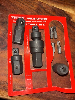 Rare Craftsman 875-19900 Multi-Ratchet Wrench w/ 1/2