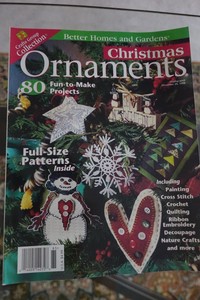 Better Homes and Gardens Cross Stitch Christmas Ornaments ...