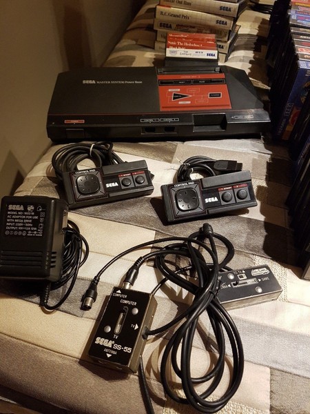 CONSOLA SEGA MASTER SYSTEM 1 ORIGINAL, CON EL JUEGO ALEX KIDD IN MIRACLE WORLDD