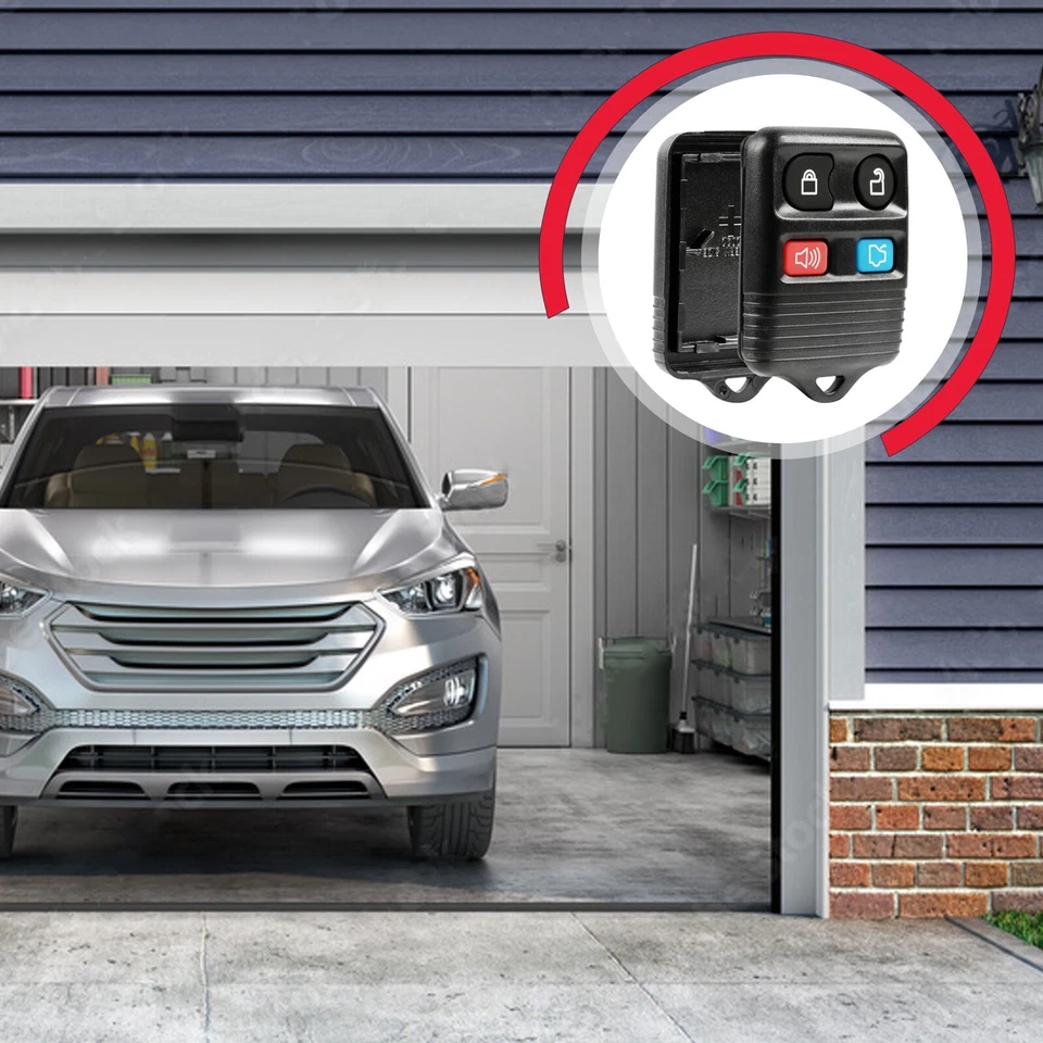 Key Fob Remote Shell 4b Case Replacement for Ford Lincoln Mercury CWTWB1U345 Foto 3 de 4