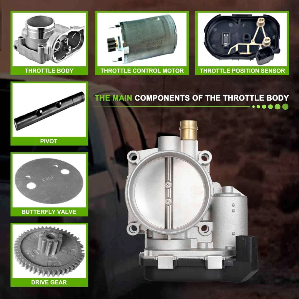 Cuerpo del acelerador para BMW 335I 2007-2010 2011-2012 BMW 740I 2007-2008 BMW 335XI 3,0 L Foto 2 de 4