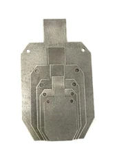 AR500 3/8” IDPA IPSC Steel Shooting Target Gong Silhouette Set Of 5