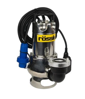 MBS FIRE Rössle Tauchpumpe MEGA, 1400 Watt, 400 l/min, 24000 l/h Storz C Hochwasserpumpe