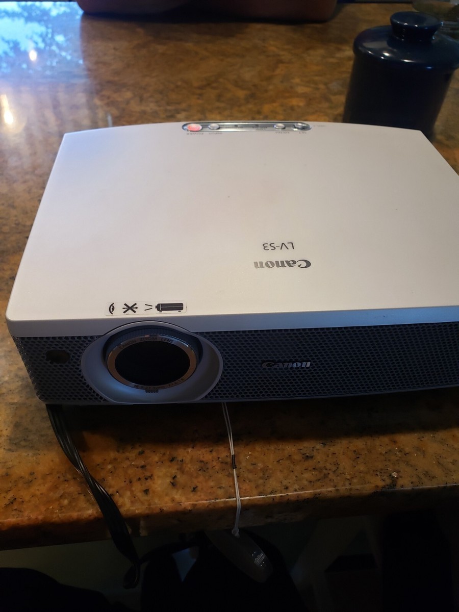 Canon Video Projector LV S3, USED, Light Use - FREE SHIPPING Canon Video Projector LV S3, USED, Light Use - FREE SHIPPING