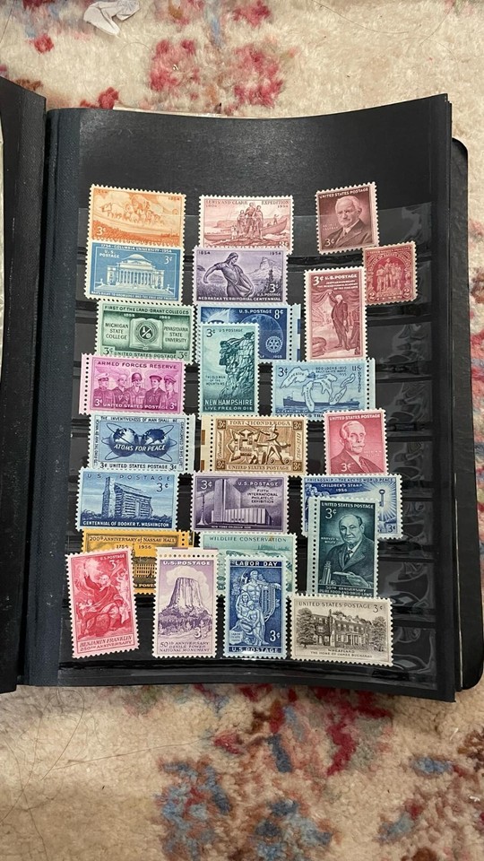 Stamp Collecting Stock Book With Stamps eBay