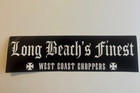 WEST COAST CHOPPERS Bumper Sticker - Long Beach's Finest Sticker - New