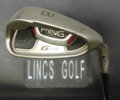 Ping G20 Black Dot 8 Eisen Regular Graphitschaft Ping Grip