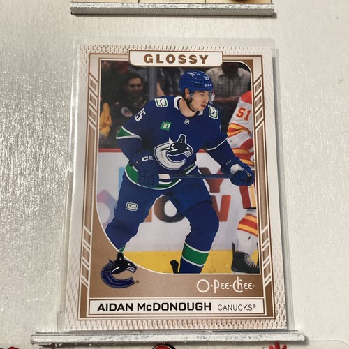 2023-24 Upper Deck Aidan McDonough #R-23 O-Pee-Chee Glossy - Picture 2 of 3