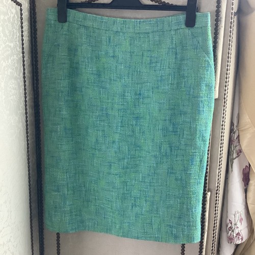 Moschino Cheap and Chic, Moschino vintage cheap and chic Aeffe Spa green skirt size UK 14