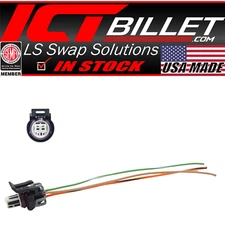 ICT Billet A/C 3-Wire Pigtail - High Pressure Line Switch