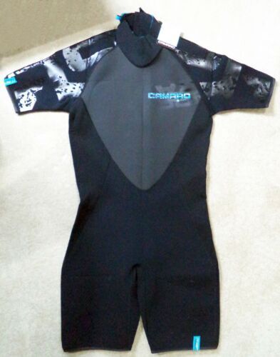 Zifumei Wetsuit Shorty Full Zipper NWOT Black Wet Suit Short Zifumei Wetsuit Shorty Full Zipper NWOT Black Wet Suit Short