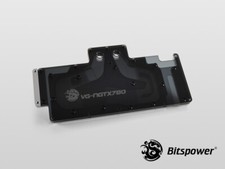 Bitspower VG-NGTX780 Nickel Plated ICE Black Acrylic Top BP-WBVGNGTX780NPACIBK