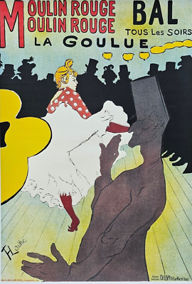 Moulin Rouge La Goulue Henri de Toulouse-Lautrec Paris France