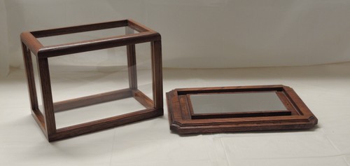 Wood/Acrylic/Mirrored Bottom Display Case # PP7337 Need a custom see below - Picture 9 of 12