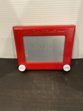 Etch A Sketch Magic Screen 2016 Toy Sketch Game Classic Spin Master WORKING