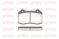 Remsa BremsbeläGe Bremsbelegsatz Vorne FüR CitroëN DS3 Peugeot 208 XJ