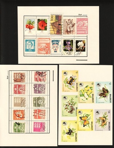 THE VARIOUS NATIONS STAMP LOT 08
