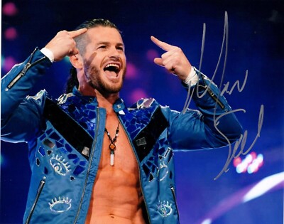 Matt Sydal Signed 8x10 Pro Wrestling Photos Wrestler Evan Bourne WWE AEW 3