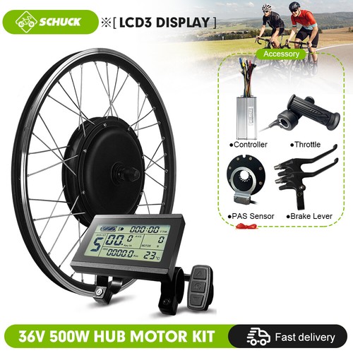 Electric Bike 20-29 Inch 36V 48V 500W Brushless Gearless Front Hub Motor Wheel - 第 16/25 張圖片