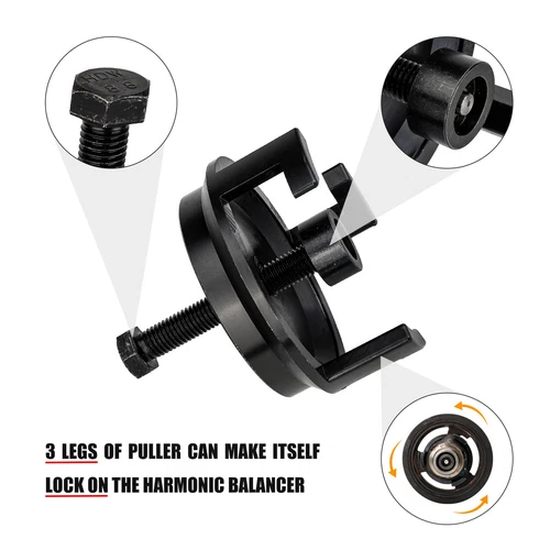 Harmonic Balancer Puller & LS Harmonic Balancer Installation Tool V8 LS1 LS2 LS3 - Picture 6 of 11