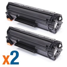 2 TONER PER HP LASERJET CB435A P1005 P1006 P1007 P1008 P1600 CB 435A 35A/CE278