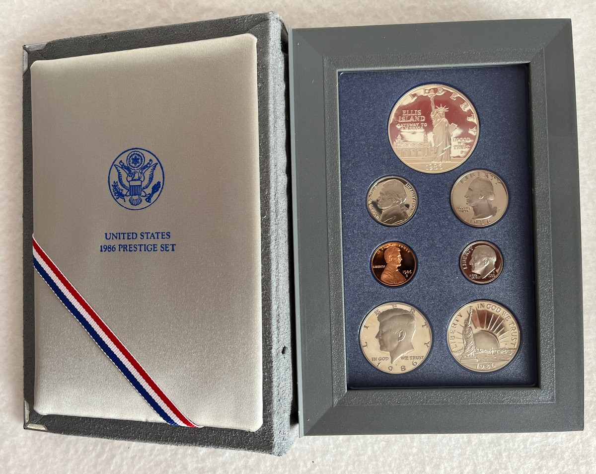 コレクション 1986 United States Proof Coin Set 1986 U.S. Proof Set - Bullion Shark Rare Coin Dealer