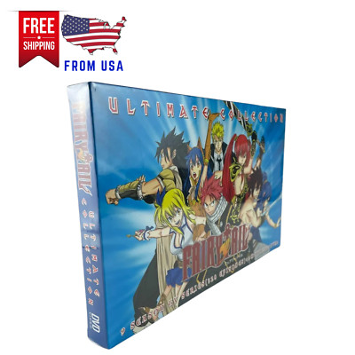 Anime Fairy Tail Ultimate Collection 9Season TVSeries 328 Episode+2 Movies+9 OVA