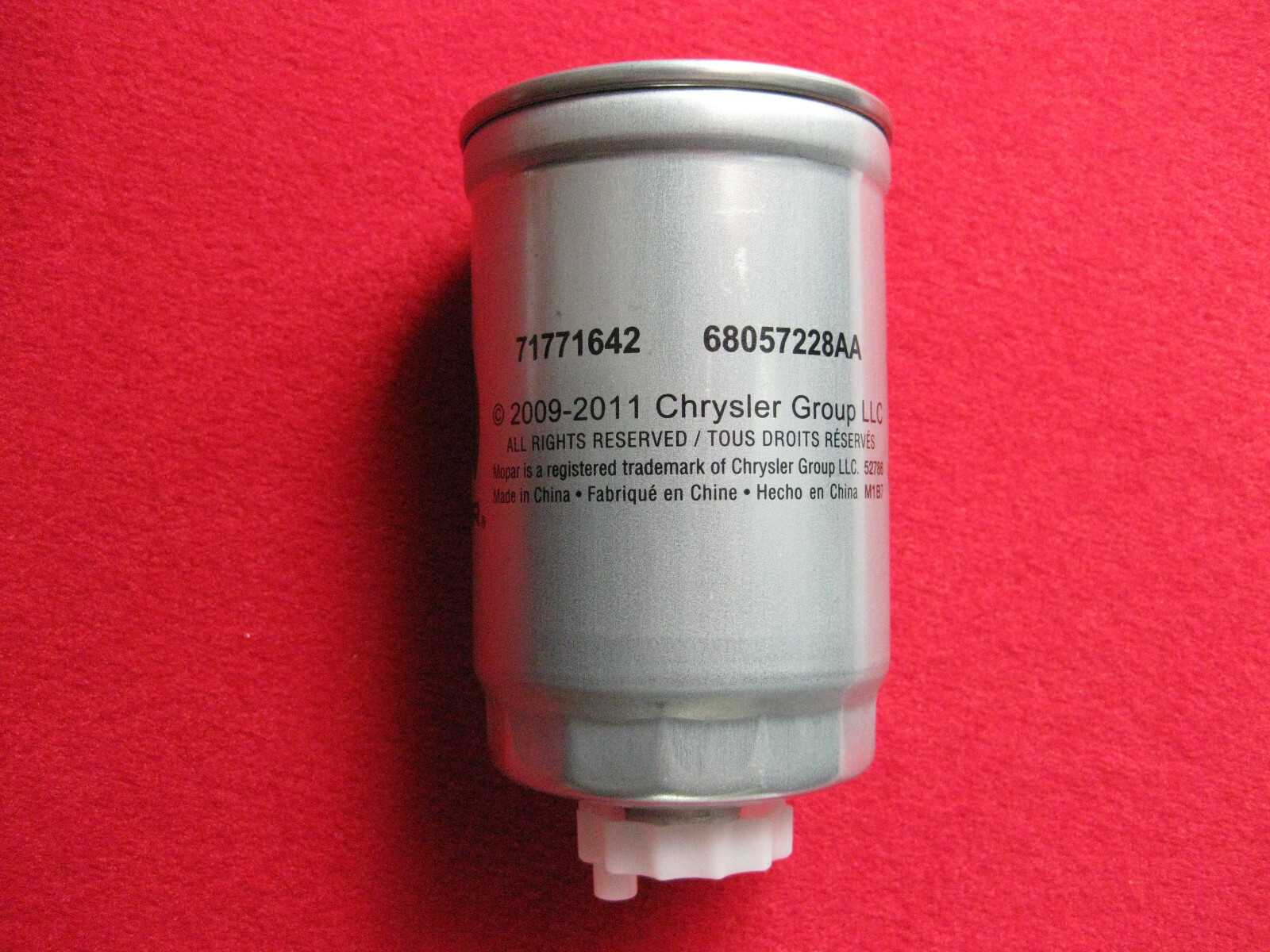 ORIGINAL Kraftstofffilter für CHRYSLER 68057228AA und FIAT