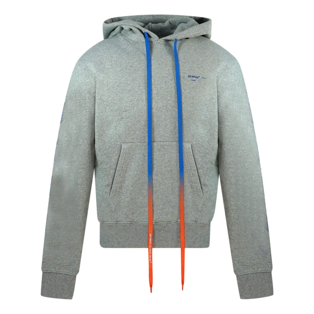 Off white cheap grey hoodie