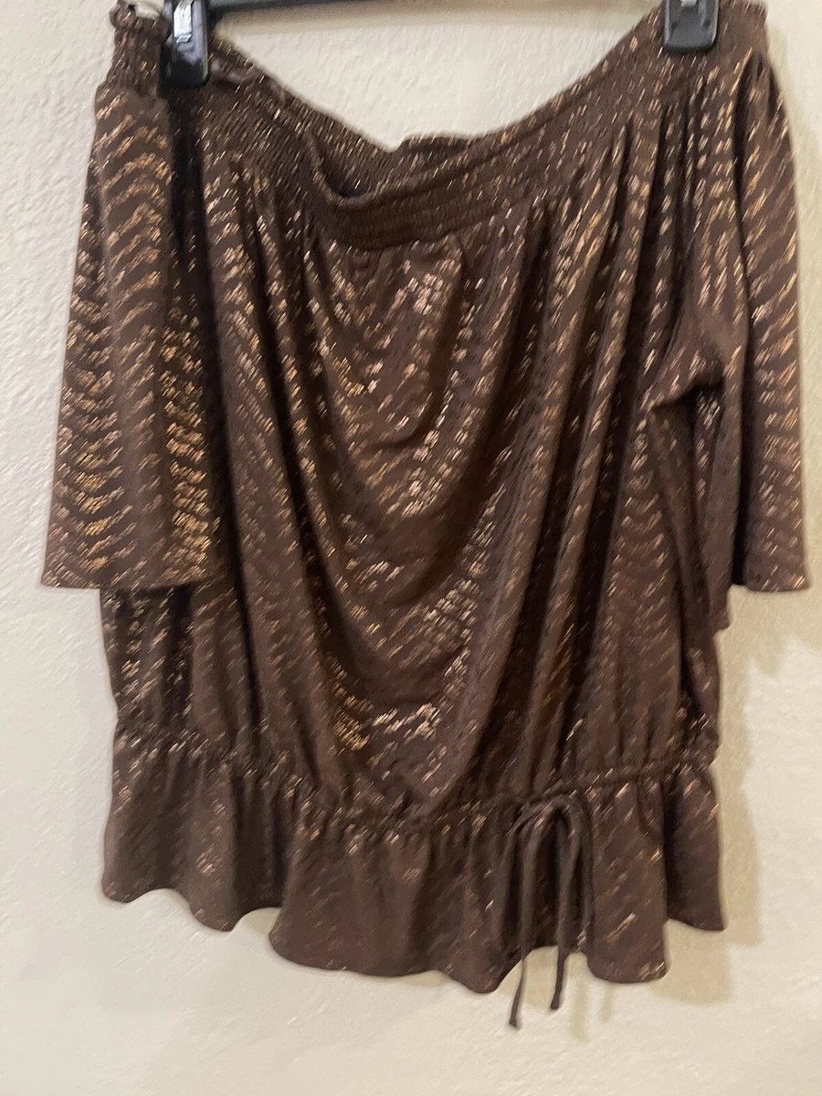 White house black market off the shoulder top new arrivals