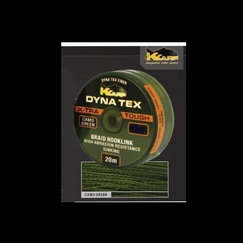 Kkarp DYNA TEX X-TRA TOUGH COLORE CAMO BROWN e GREEN  CARP FISHING PER TERMINALI - Foto 4 di 7