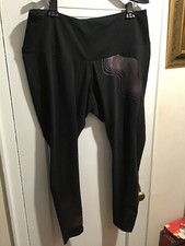 NEW Adidas Womens Plus, BLACK, Graphic Leggings, H36277, Size 3X