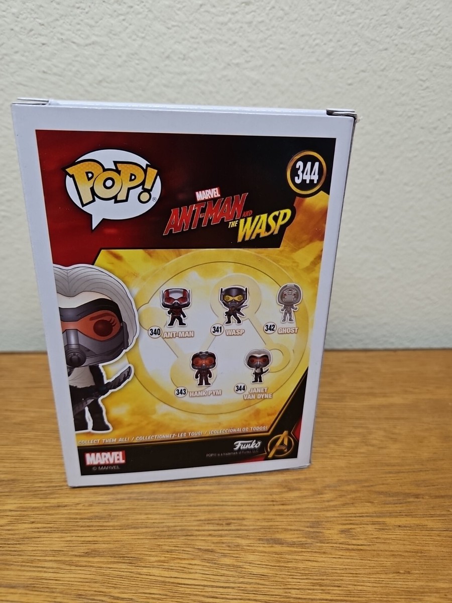 Funko Pop! Marvel: Janet Van Dyne (Ant-Man And The Wasp) Figur + PET-Schutzbox - Ca. 9-10 Cm