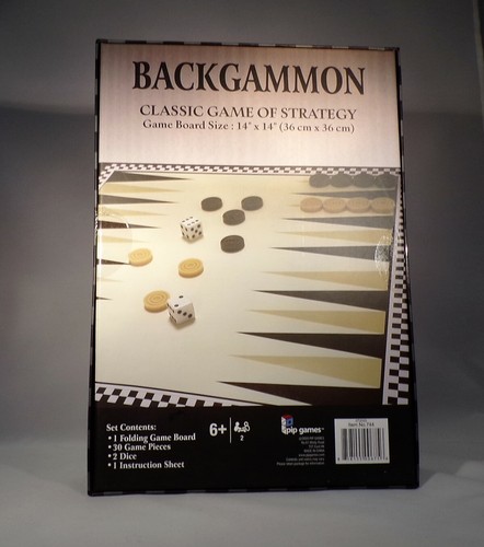 Backgammon Game Pip Games New Unopened - Picture 2 of 6