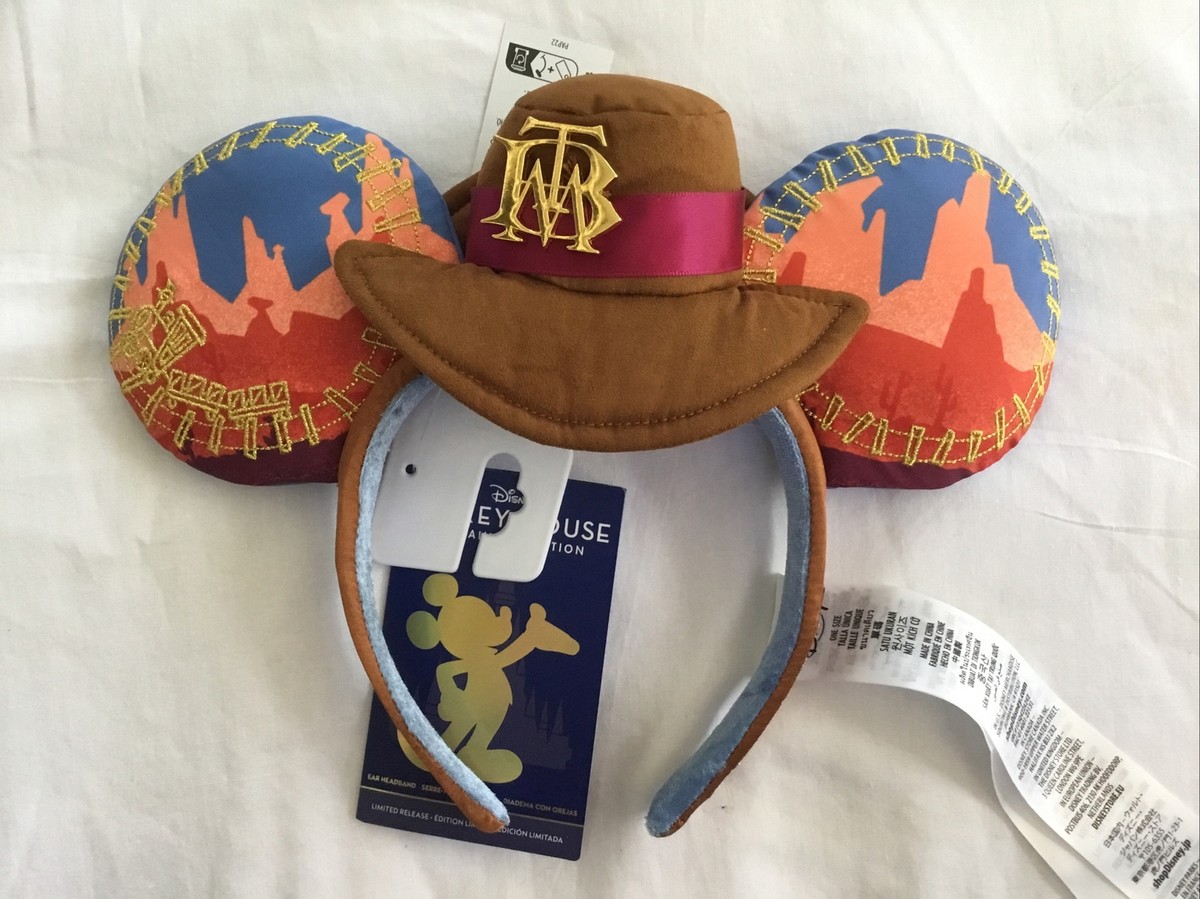Disney ears Big thunder Mountain Railroad theme with tags Big Thunder Mountain Railroad Inspired Mouse Ears Mickey  main image 4