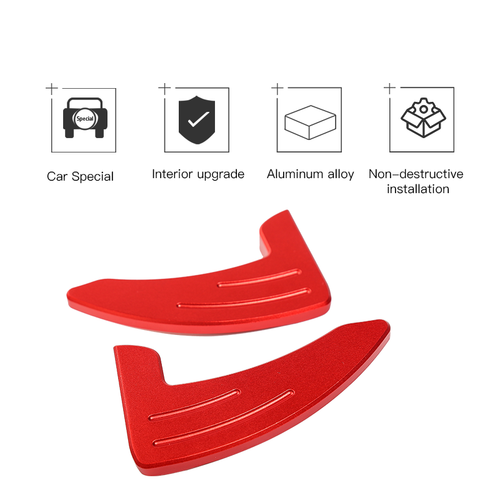 Extensión de palanca de cambios de volante + kit de cubierta de botón de aire acondicionado - Imagen 9 de 10