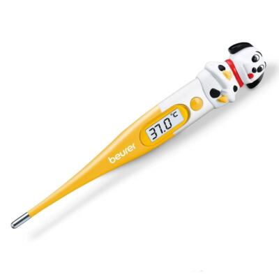 Beurer BY11 Hund Kinder Digitales Sofortthermometer Flexible Spitze Fieberalarm