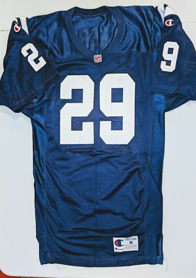 ERIC DICKERSON AUTHENTIC Champion INDIANAPOLIS COLTS BLUE Jersey