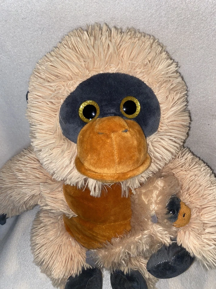 Goffa Mom and Baby Orangutan Plush Toy 18" Stuffed Animal Toy - Image 2 of 4