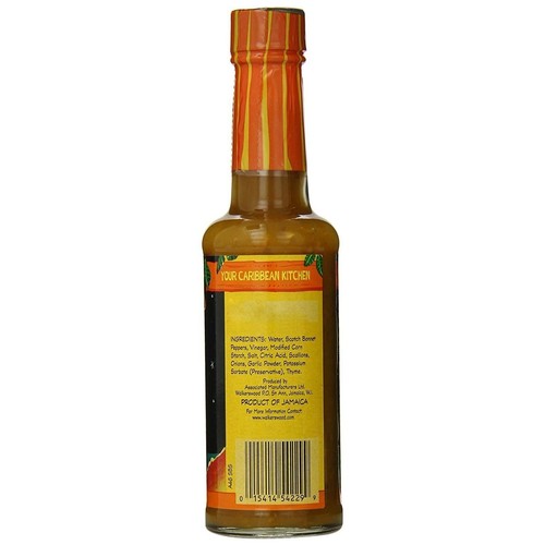 Salsa de pimienta gorro escocés jamaicano Walkerswood, caliente, 6 oz - Imagen 2 de 4