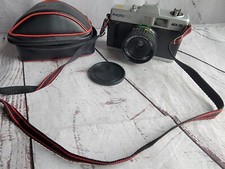 PHOTOFLEX MX-35 35mm POINT  SHOOT FILM CAMERA And Case Untested